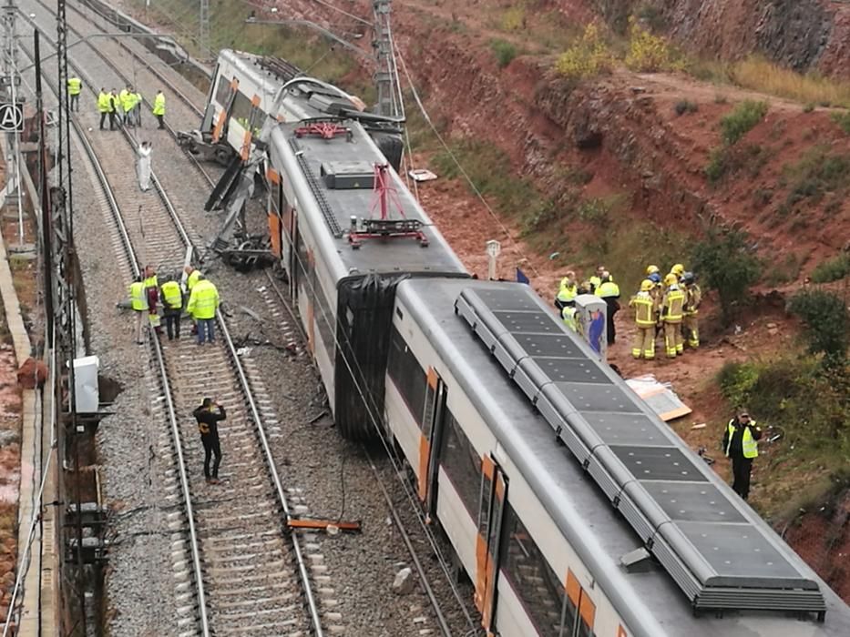 Accident de tren a Vacarisses