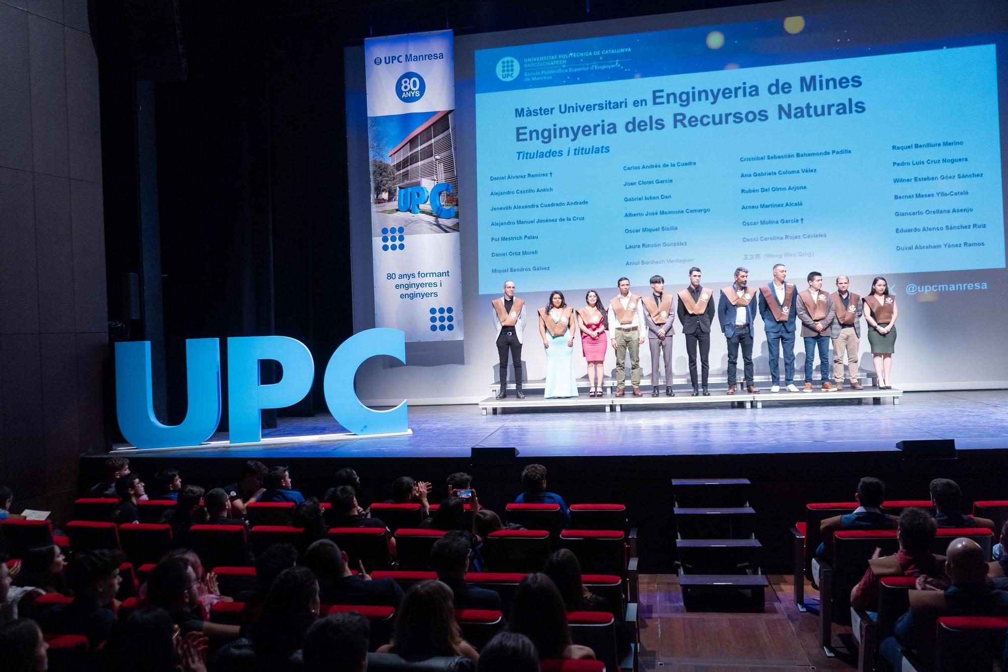 GALERIA D'IMATGES | Acte acadèmic de graduació de la promoció 2023 de la UPC Manresa