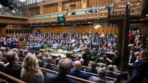 Debate en la Cámara de los Comunes.