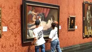 Detenidos los dos activistas que han atacado a martillazos la 'Venus del Espejo' de Velázquez, la misma que acuchilló una sufragista