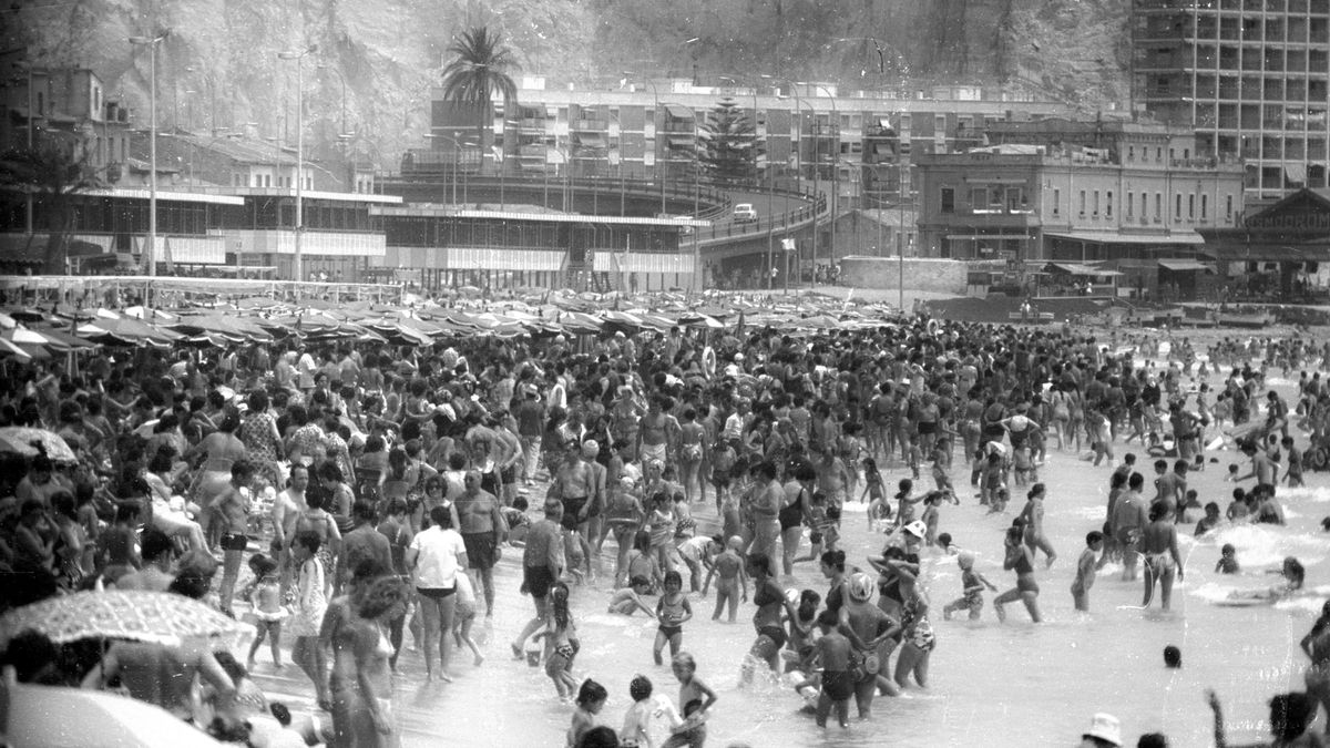 Hace 50 años en Alicante. Del 7 al 13 de julio de 1975: Sin socorristas en el Postiguet en pleno verano