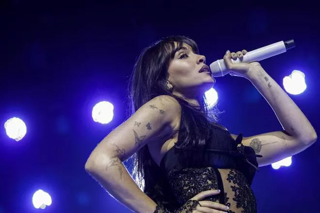 Las mejores fotos del concierto de Aitana en el Roig Arena