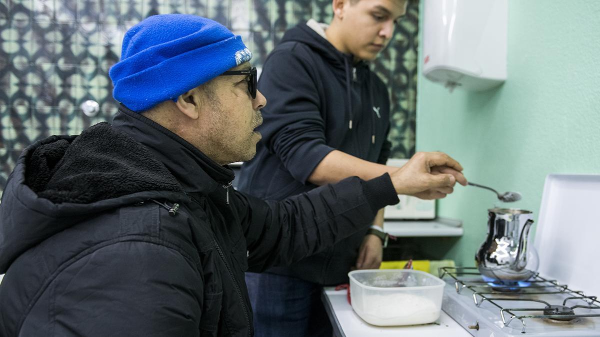 Ahmed, el sordociego que recuperó una vida más digna gracias a la asociacion Apsodecat