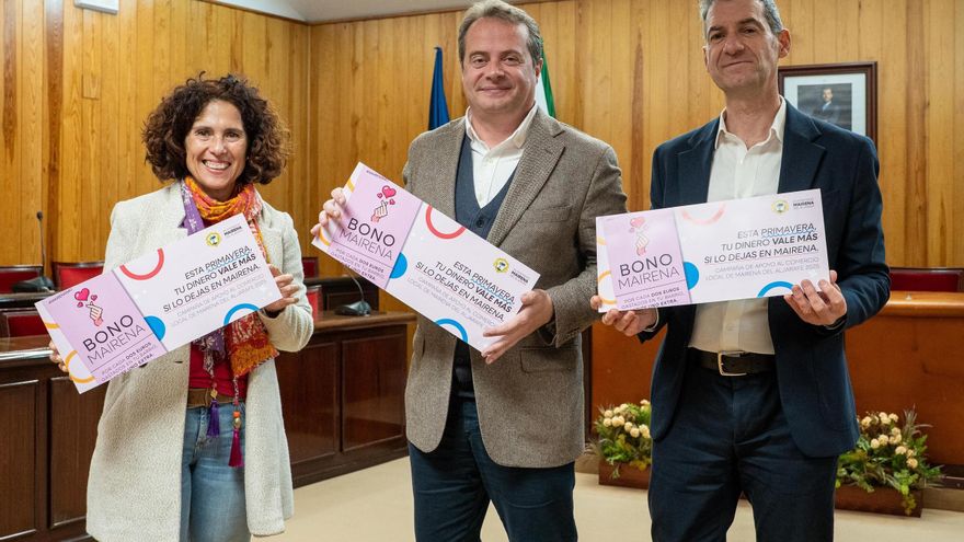 Mairena impulsa el comercio local con un bono de compras al 50% para sus vecinos