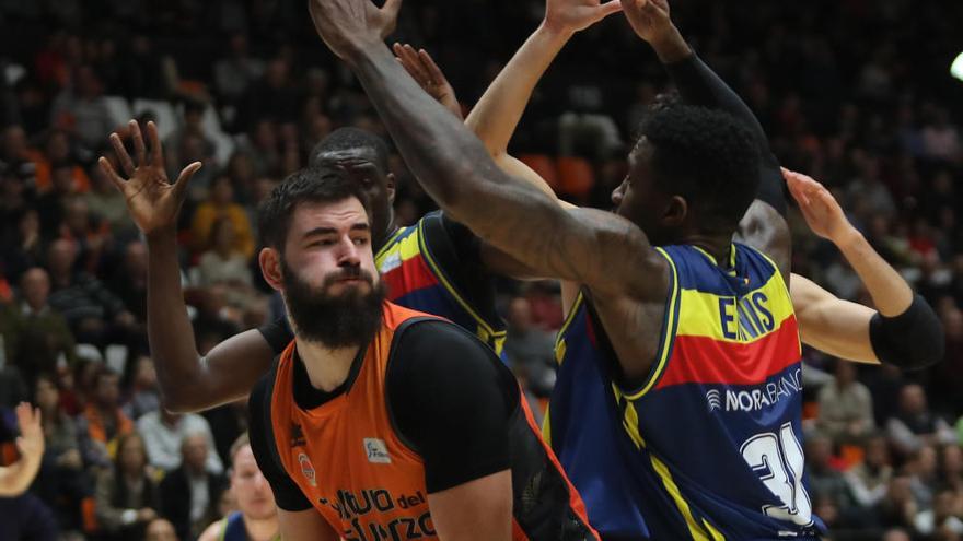 Ensayo del Valencia Basket para la final sin el &#039;capi&#039;