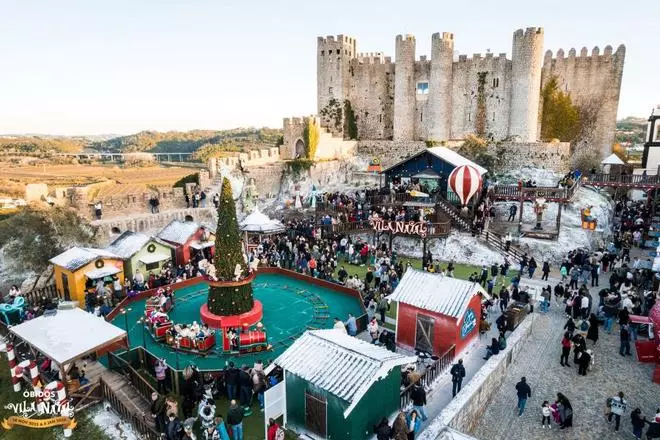 La magia navideña de Óbidos dispara la demanda entre las familias de Badajoz