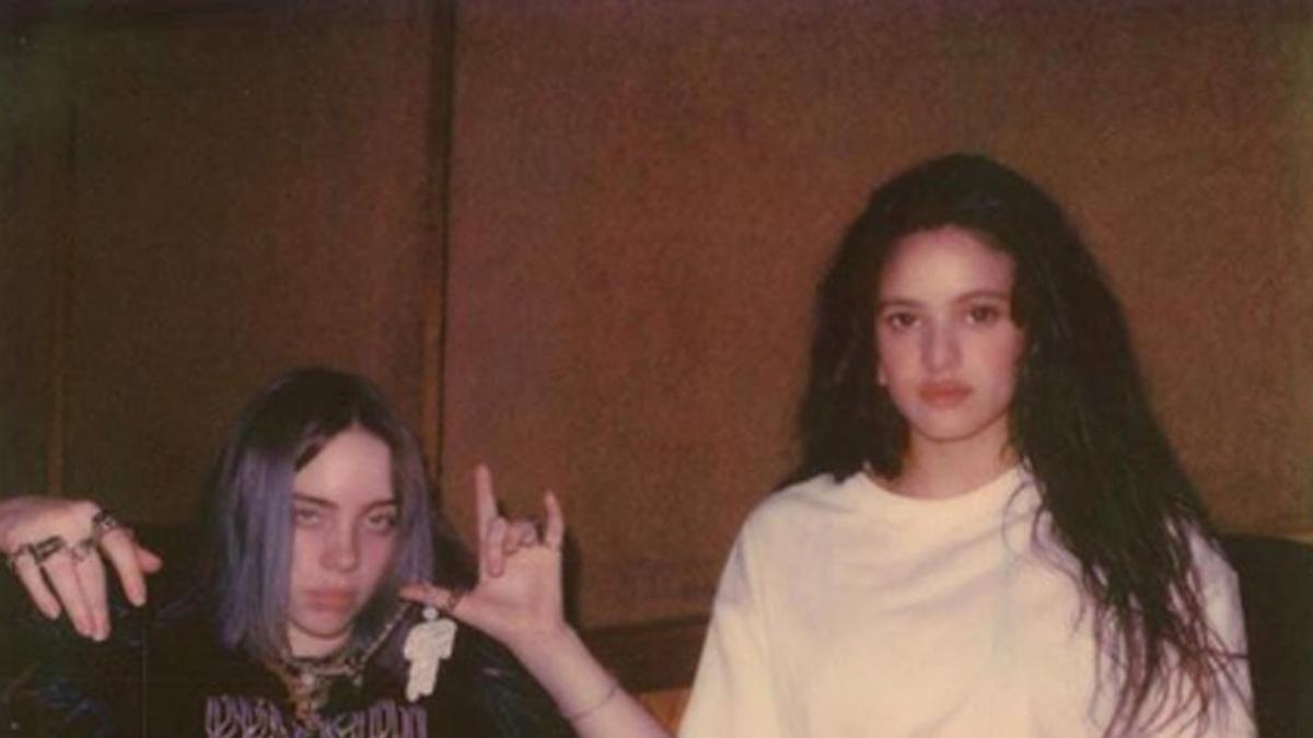 Billie Eilish y Rosalía
