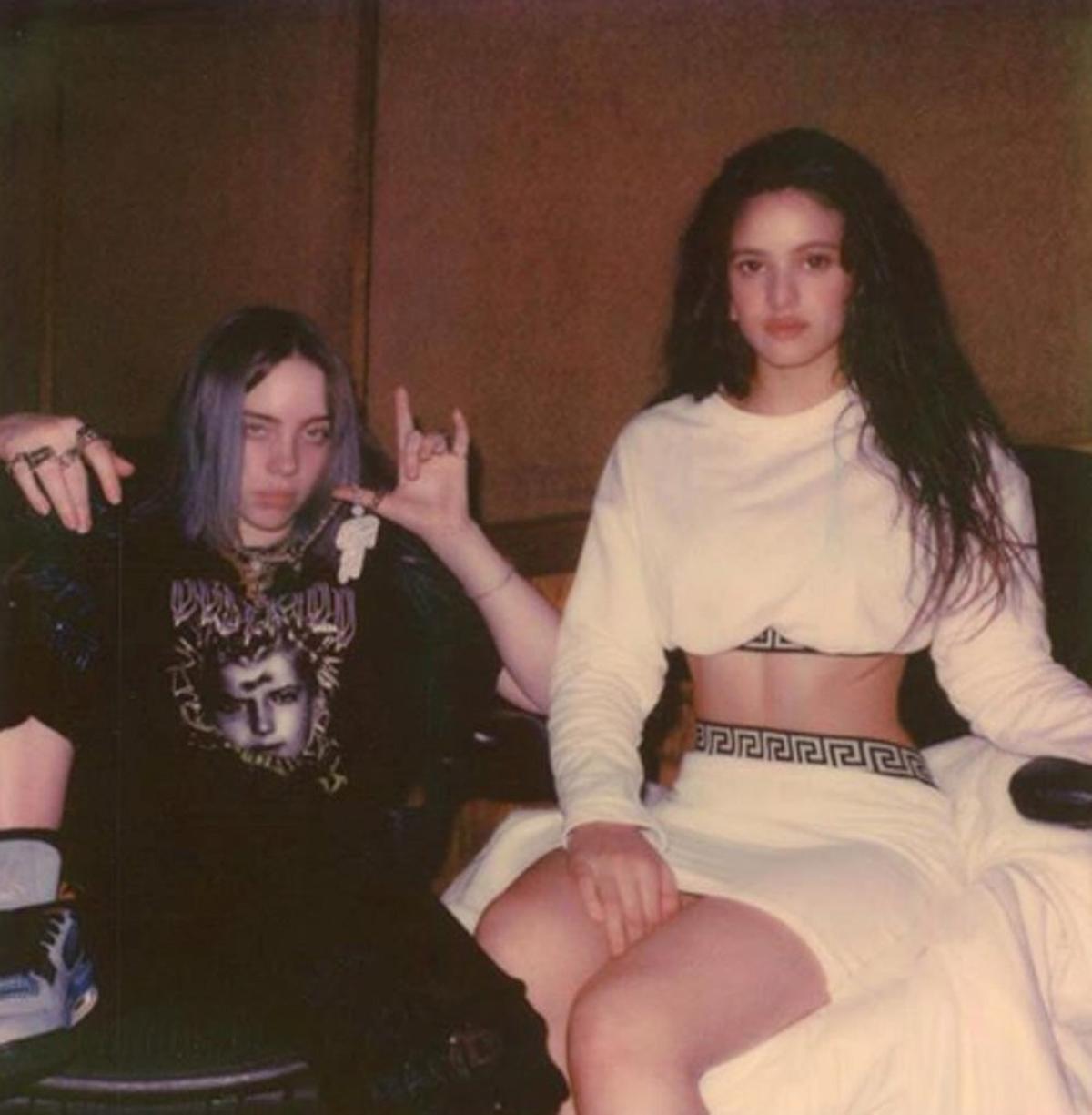 Billie Eilish y Rosalía