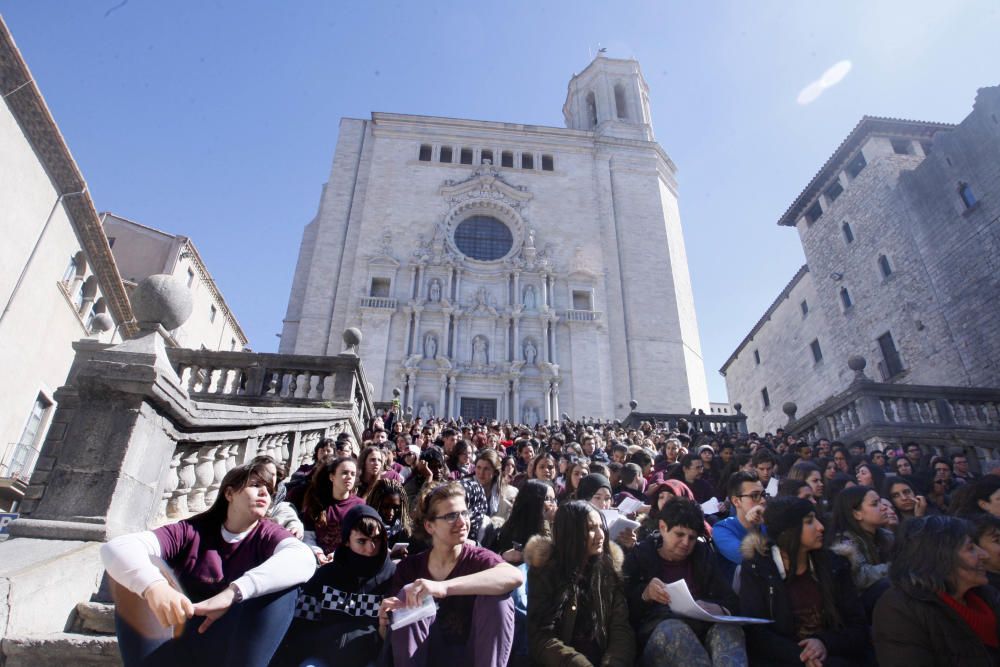 Trobada d''alumnes de llatí de 4t d''ESO a Girona