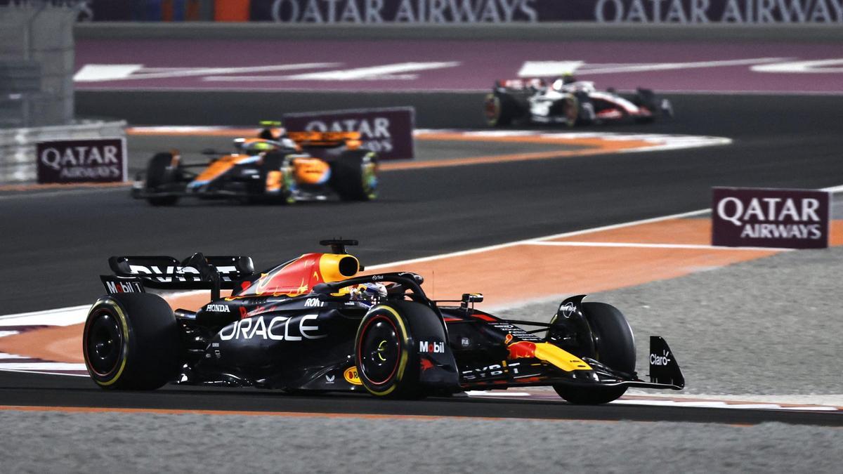 Max Verstappen certifica su tercer título en la sprint de Catar