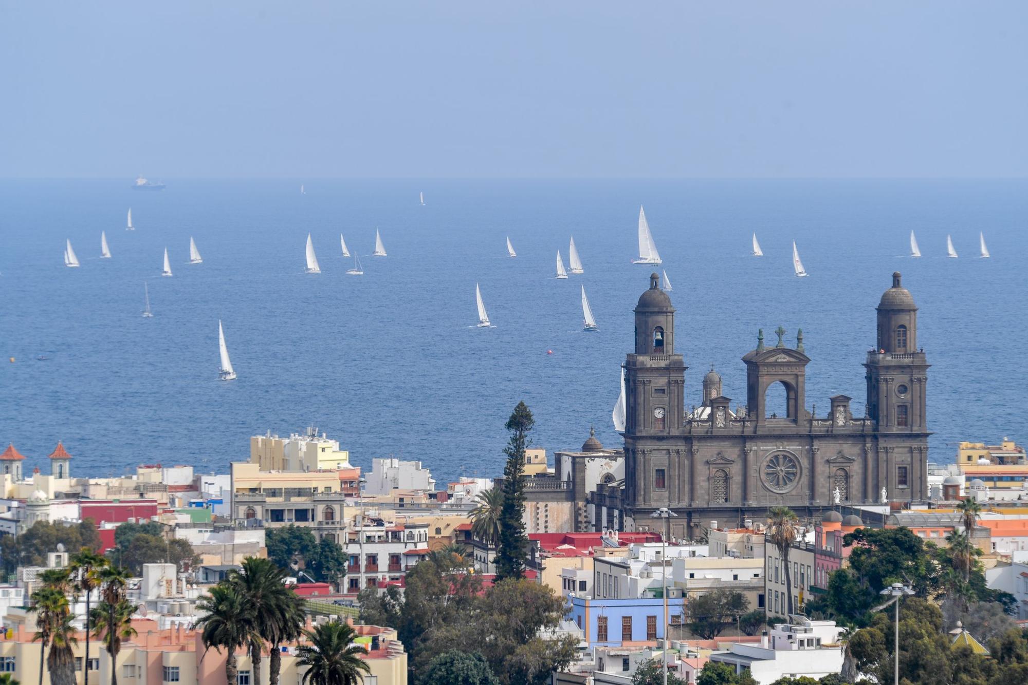 Salida de la regata ARC 2021 de Las Palmas de Gran Canaria