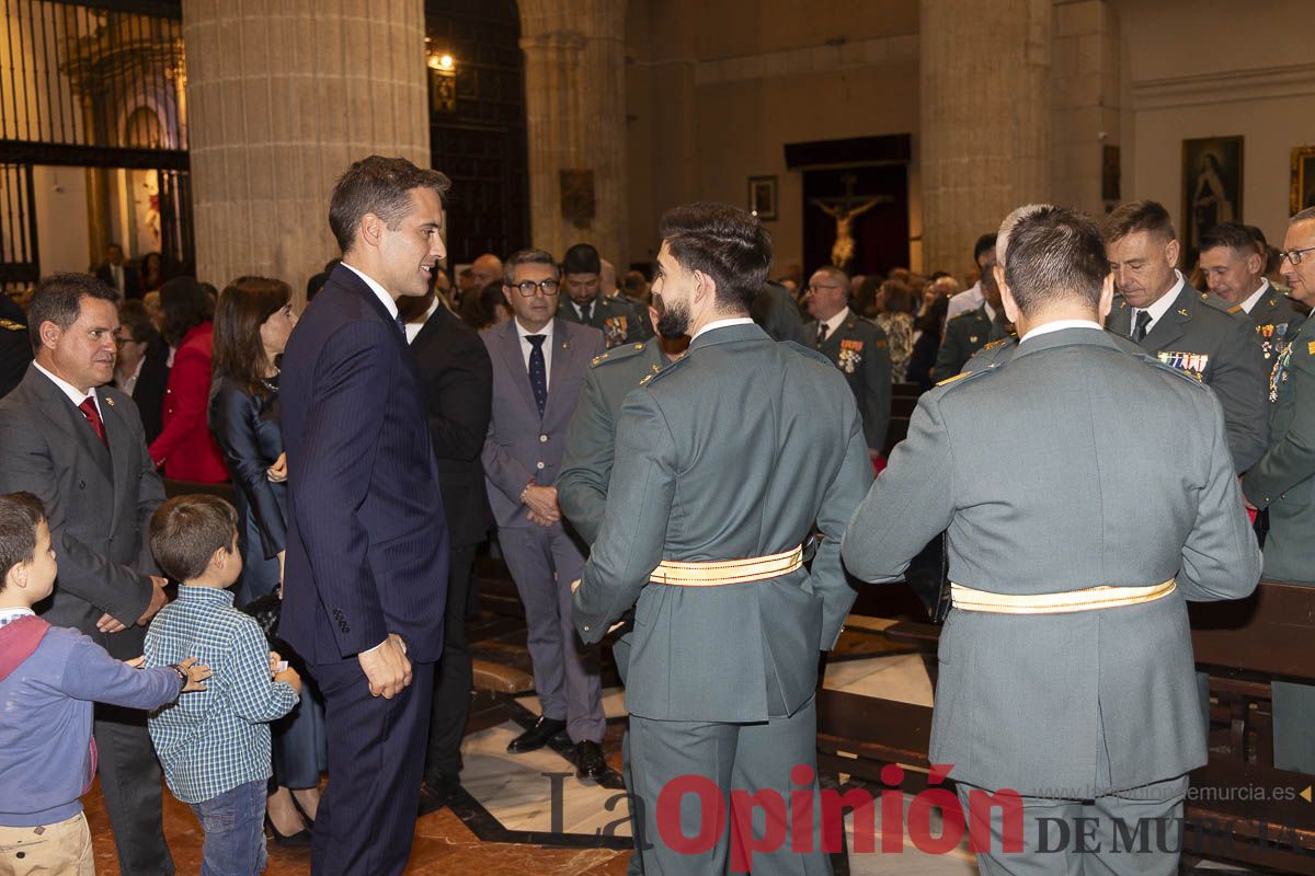 Así se ha vivido el día de la patrona de la Guardia Civil en Caravaca