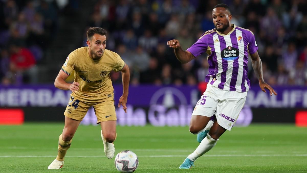 Eric Garcia, ante el Valladolid