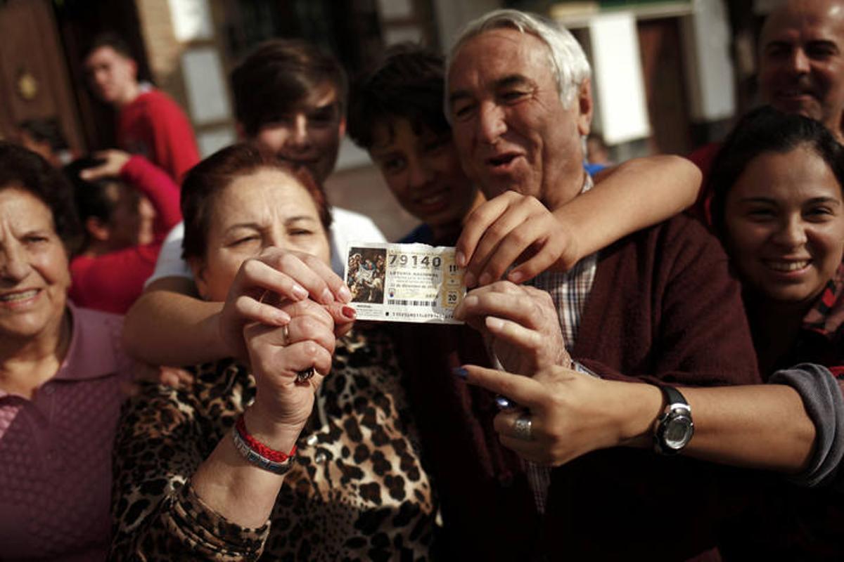El Gordo de la Lotería de Navidad inunda de millones Roquetas de Mar