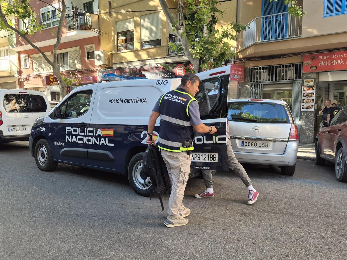 Investigan un presunto asesinato en el barrio de Pere Garau de Palma Investigan un presunto asesinato en el barrio de Pere Garau de Palma