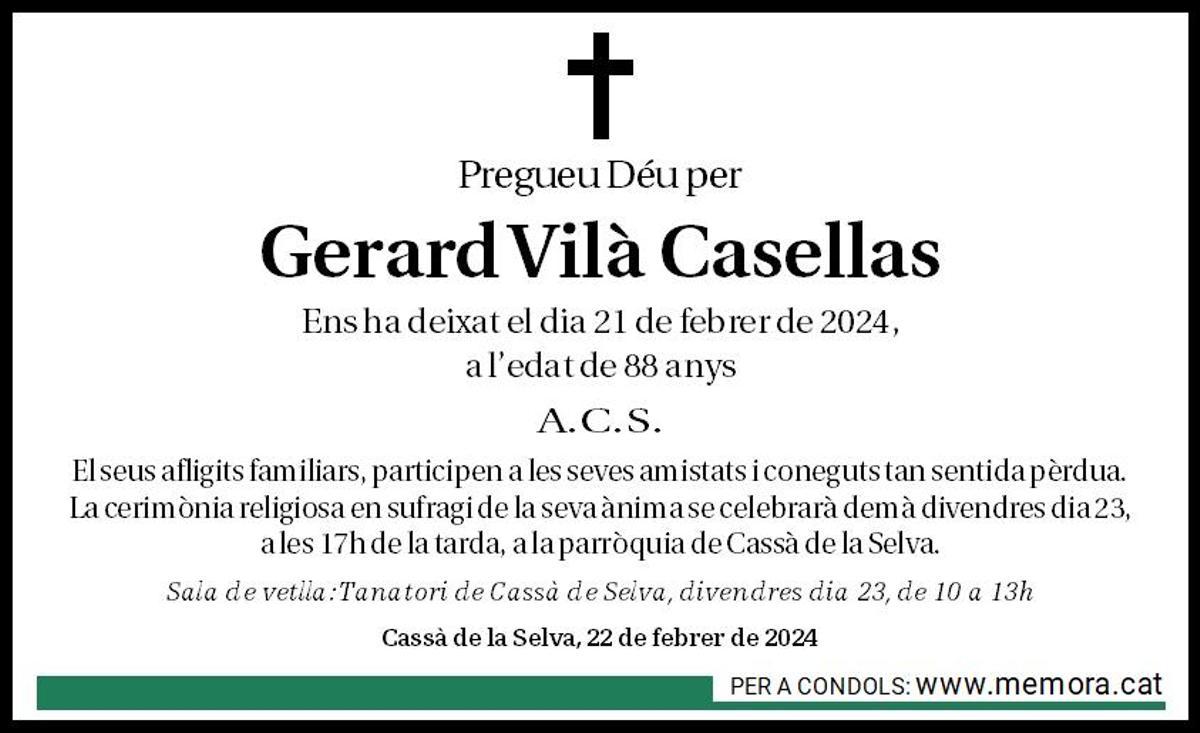 Gerard Vilà Casellas