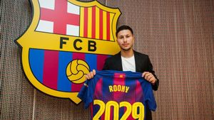 Las primeras palabras de Roony Bardghji tras fichar por el Barça