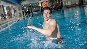 Álvaro Granado, jugador de la selección masculina de waterpolo