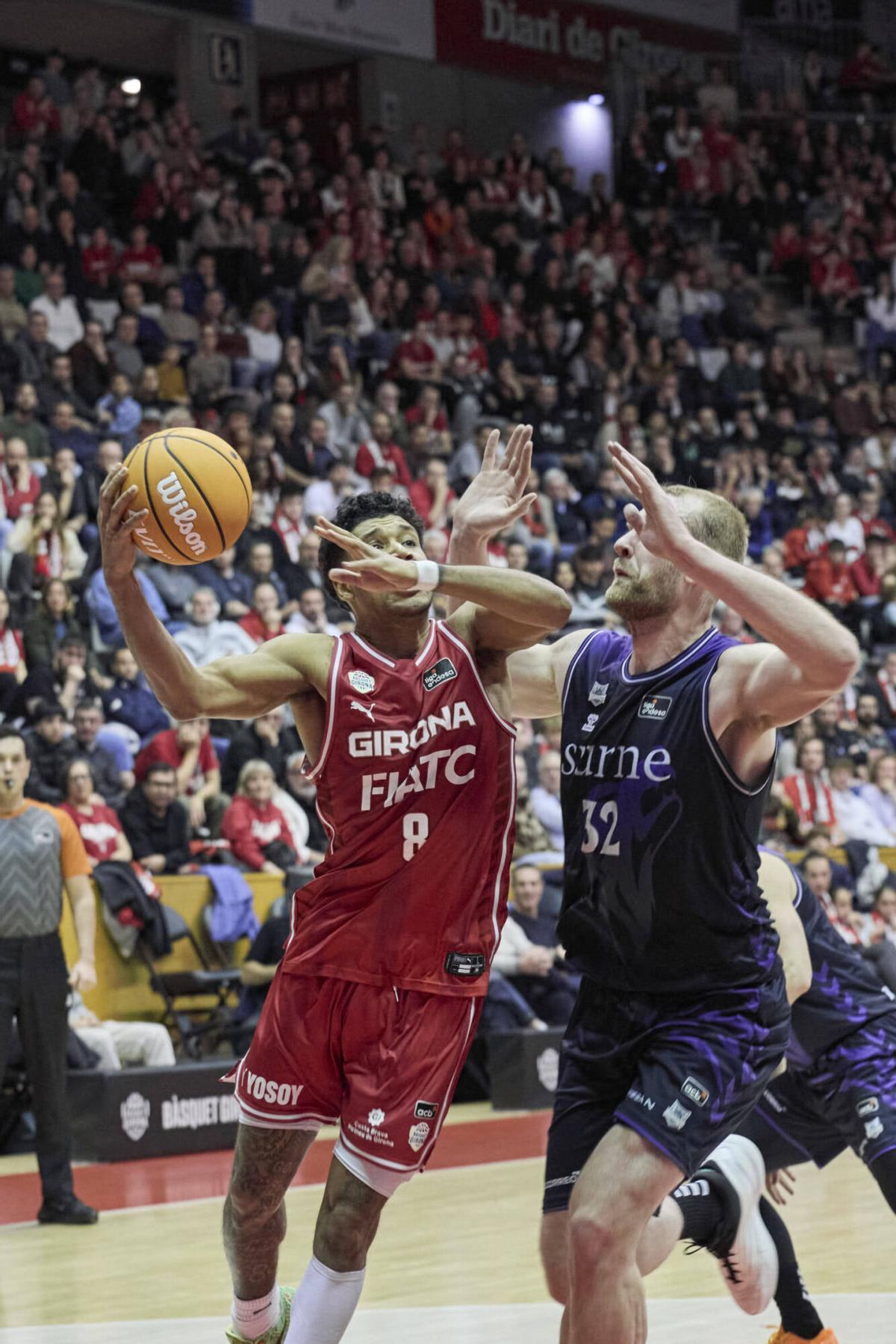 El Bàsquet Girona-Surne Bilbao, en imatges