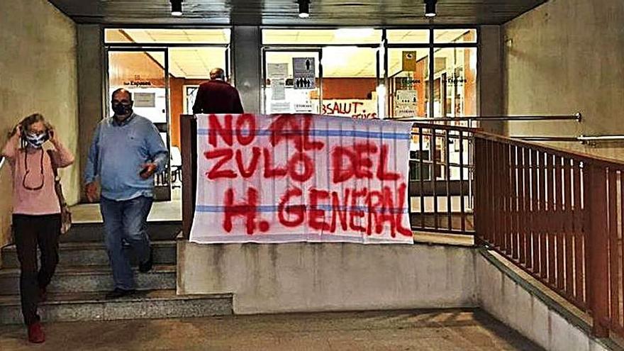 El traslado al Hospital General provocó protestas. | DM