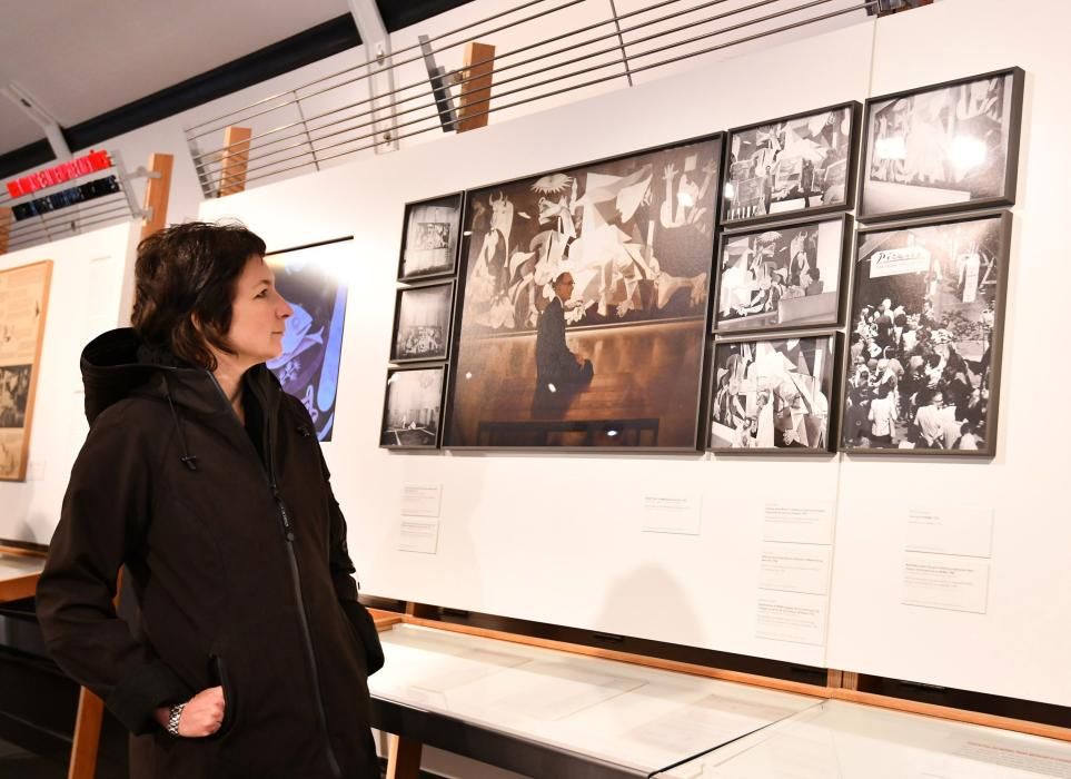 La historia que rodea al Guernica, a la luz en Pontevedra