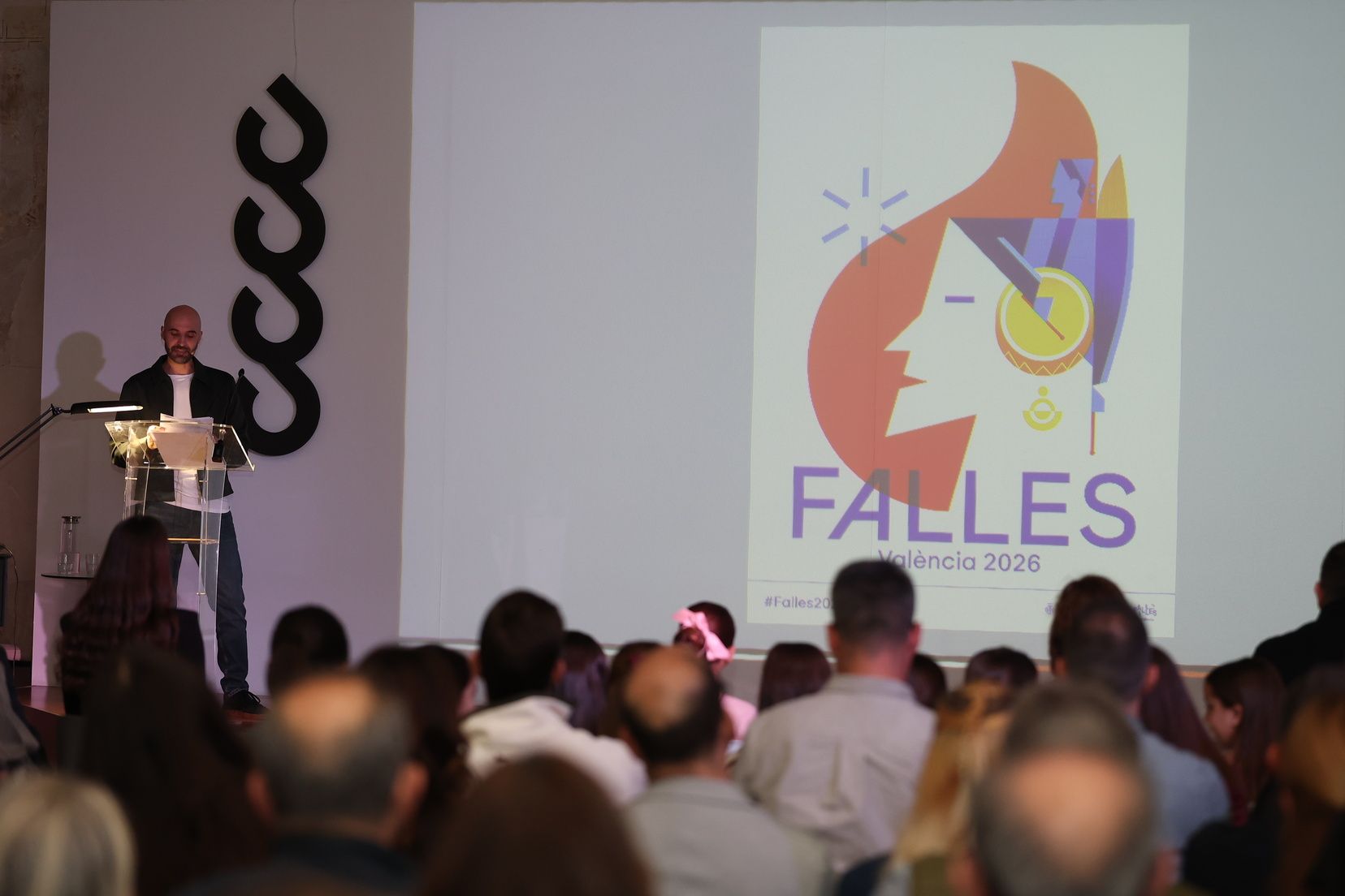 Presentación de la Imagen Gráfica de las Fallas 2026, en imágenes