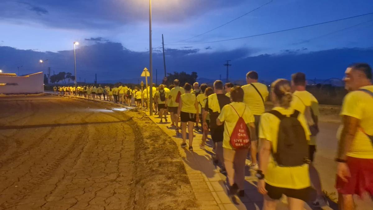 Caminata nocturna por la huerta de Foios.