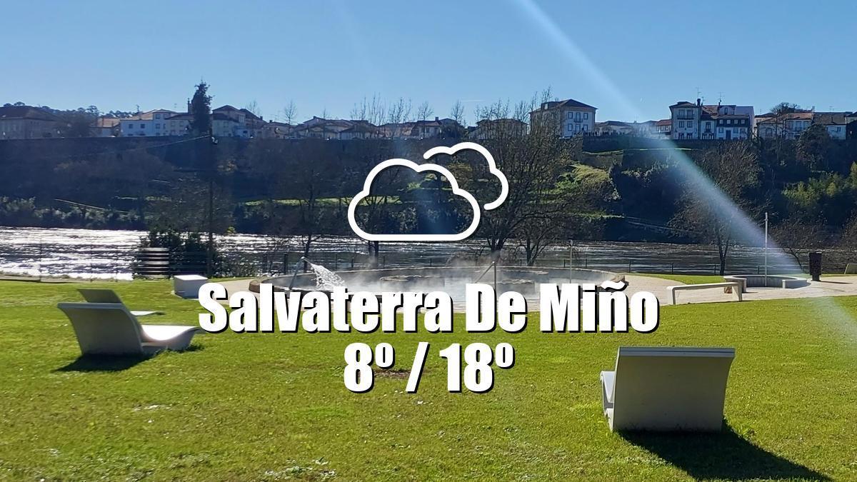 El tiempo en Salvaterra de Miño: previsión meteorológica para hoy, jueves 12 de marzo