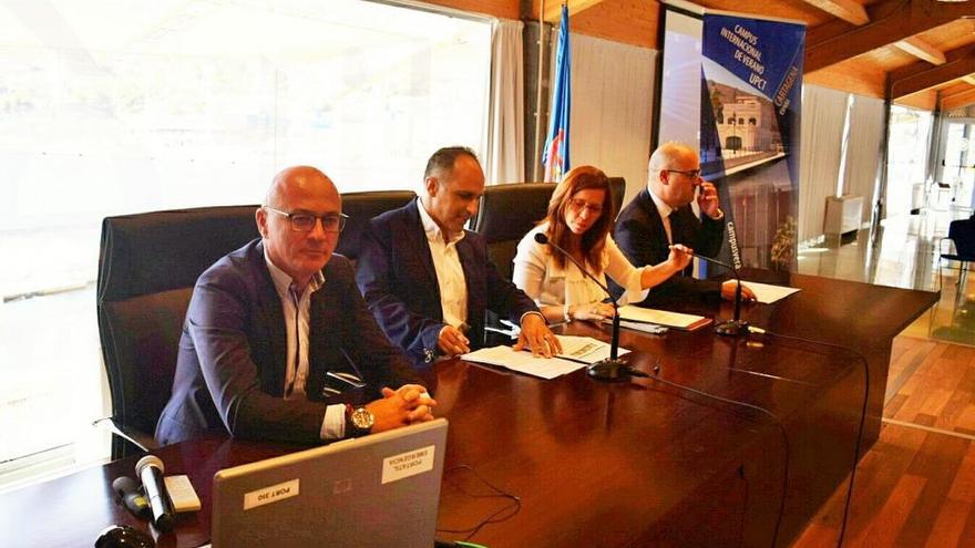 Inauguración del primer campus internacional de verano de la UPCT.