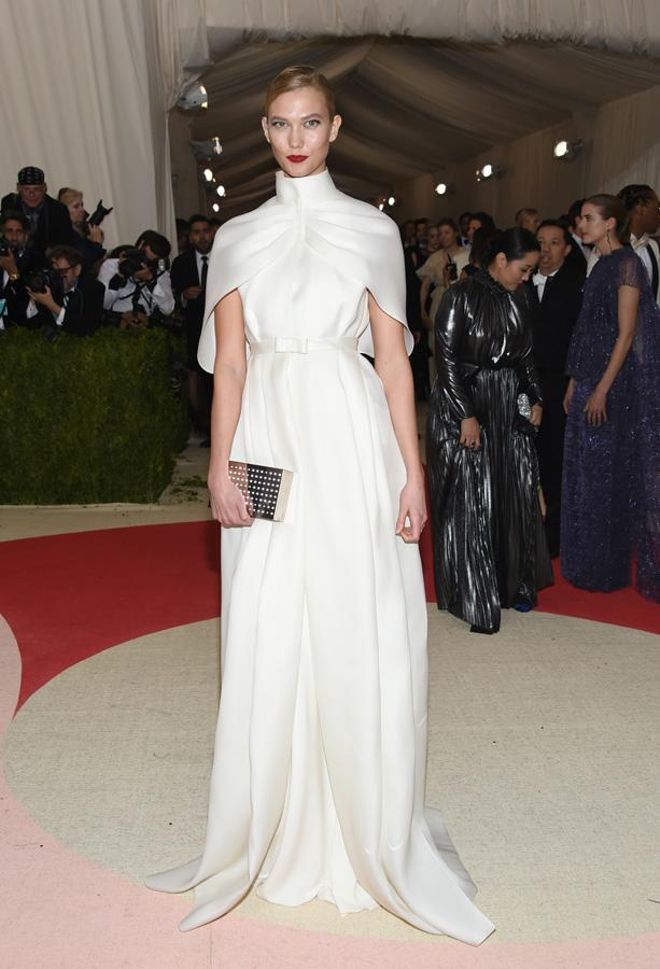 Las más elegantes de la semana. 9-Karlie Kloss de Brandon Maxwell.