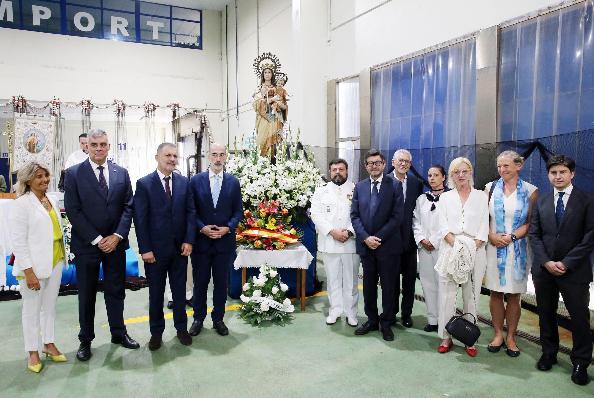 Las mejores imágenes de la procesión marítima de O Berbés