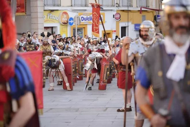 El Imperio Romano luce sus tropas en Emerita Augusta