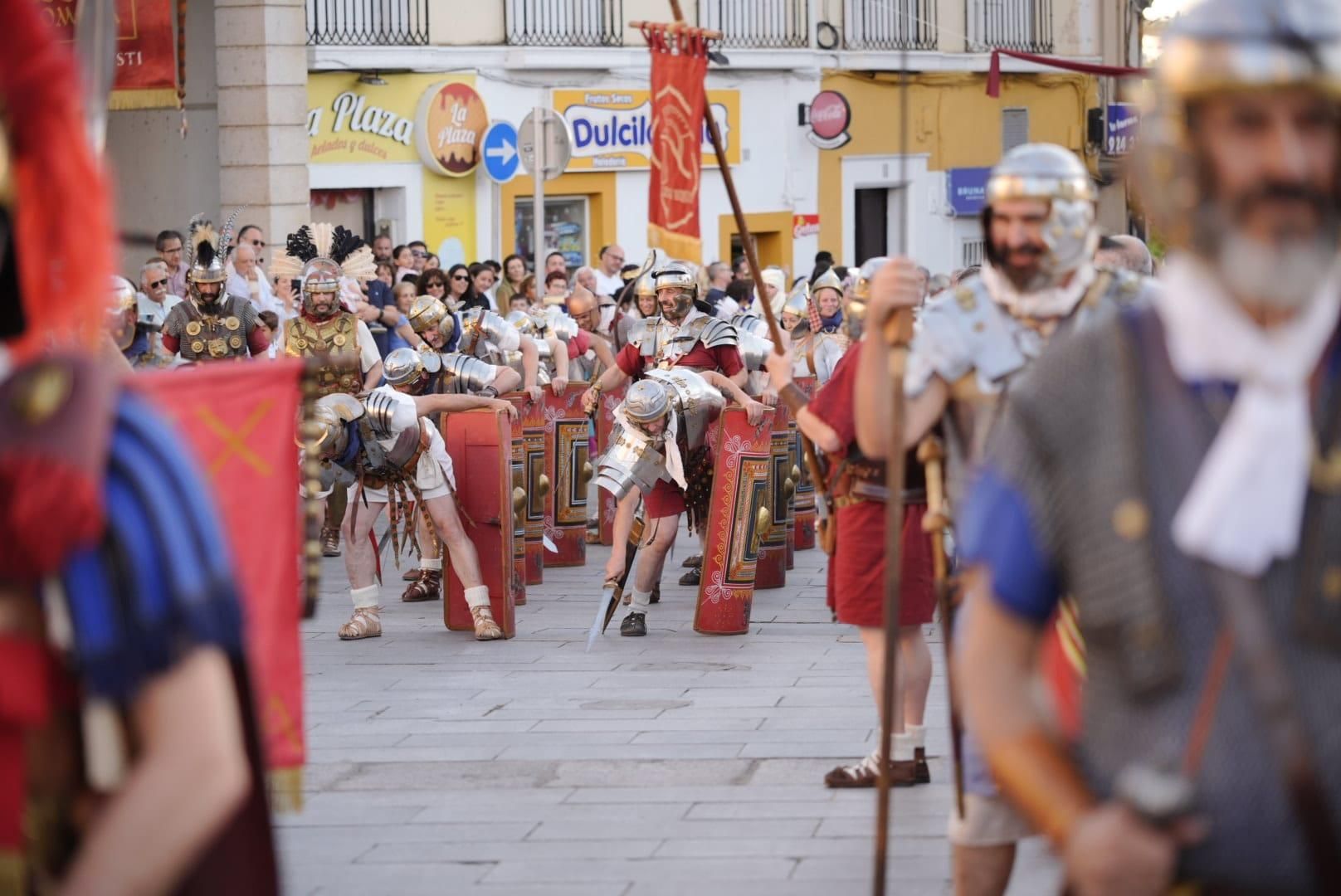 El Imperio Romano luce sus tropas en Emerita Augusta