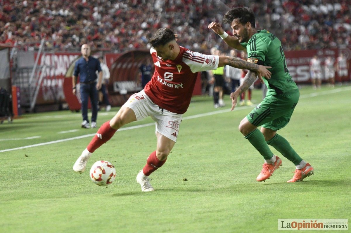 Así fue el encuentro del play off del Real Murcia y el Nástic en la lucha por el ascenso