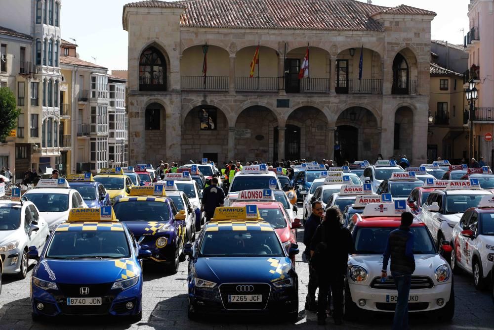 Manifestación autoescuelas