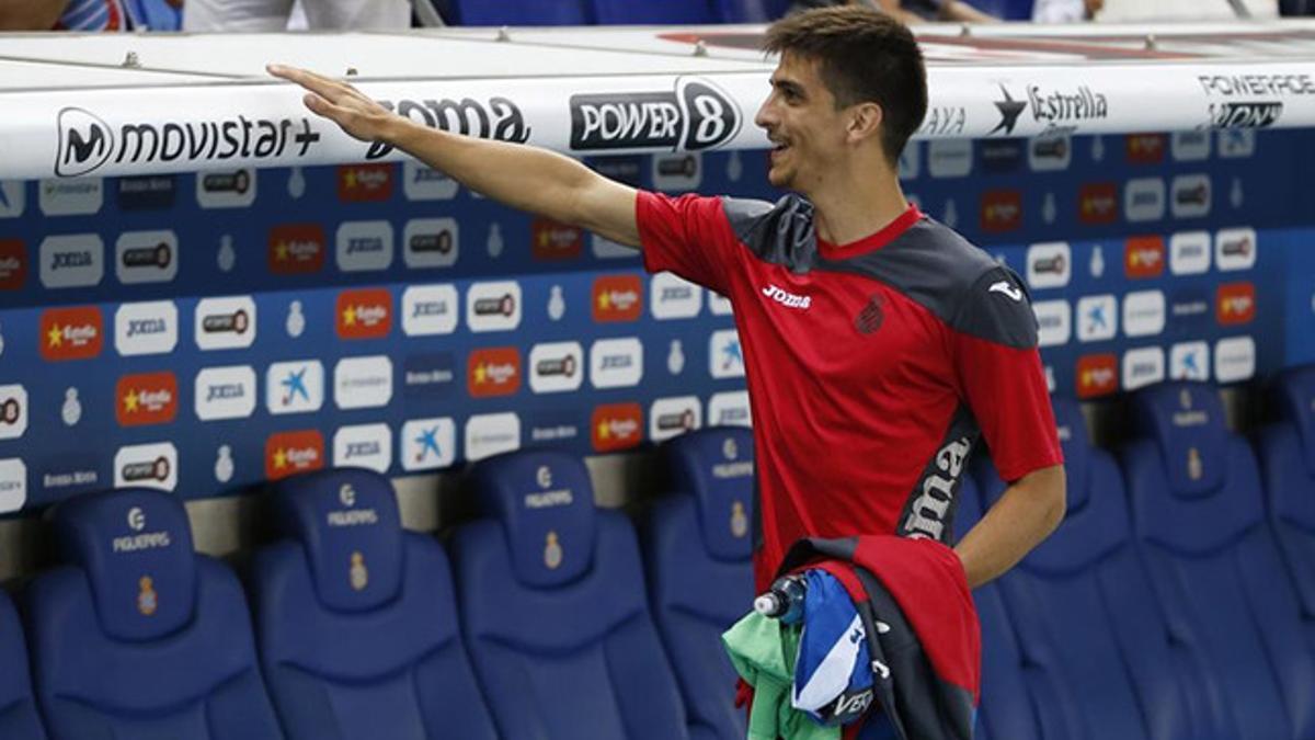Gerard Moreno aspira a tener más minutos en el Espanyol
