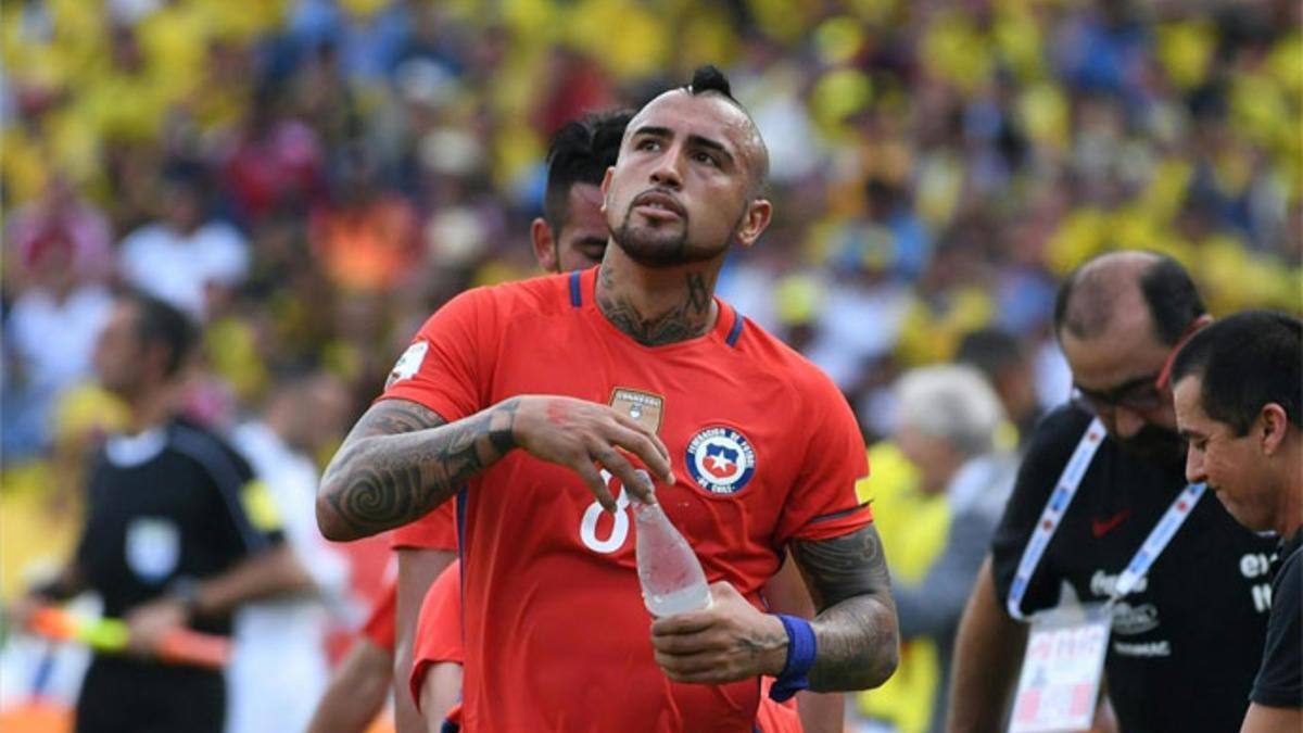 Arturo Vidal quiere jugar con Chile