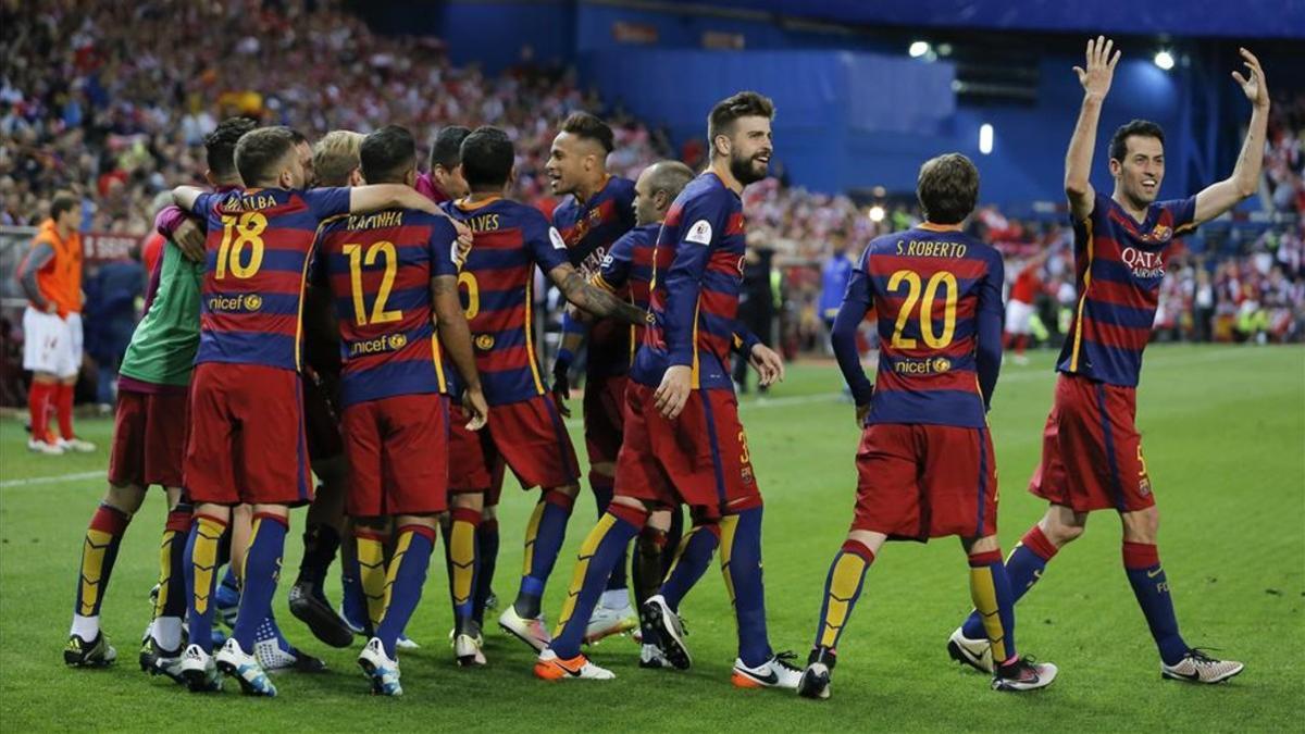 El Barça ya ganó la final de 2016 ante el Sevilla