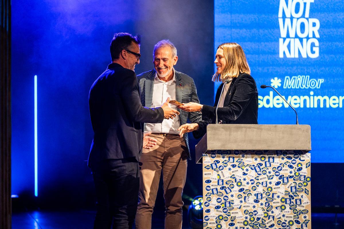 Segona gala dels Premis Notworking a Manresa: tots els premiats i els moments de la nit
