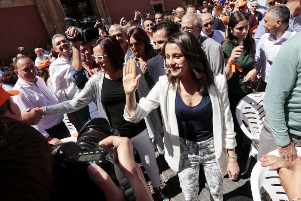 Inés Arrimadas en Murcia