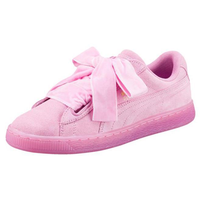 Zapatillas rosas: Puma Suede Heart Reset