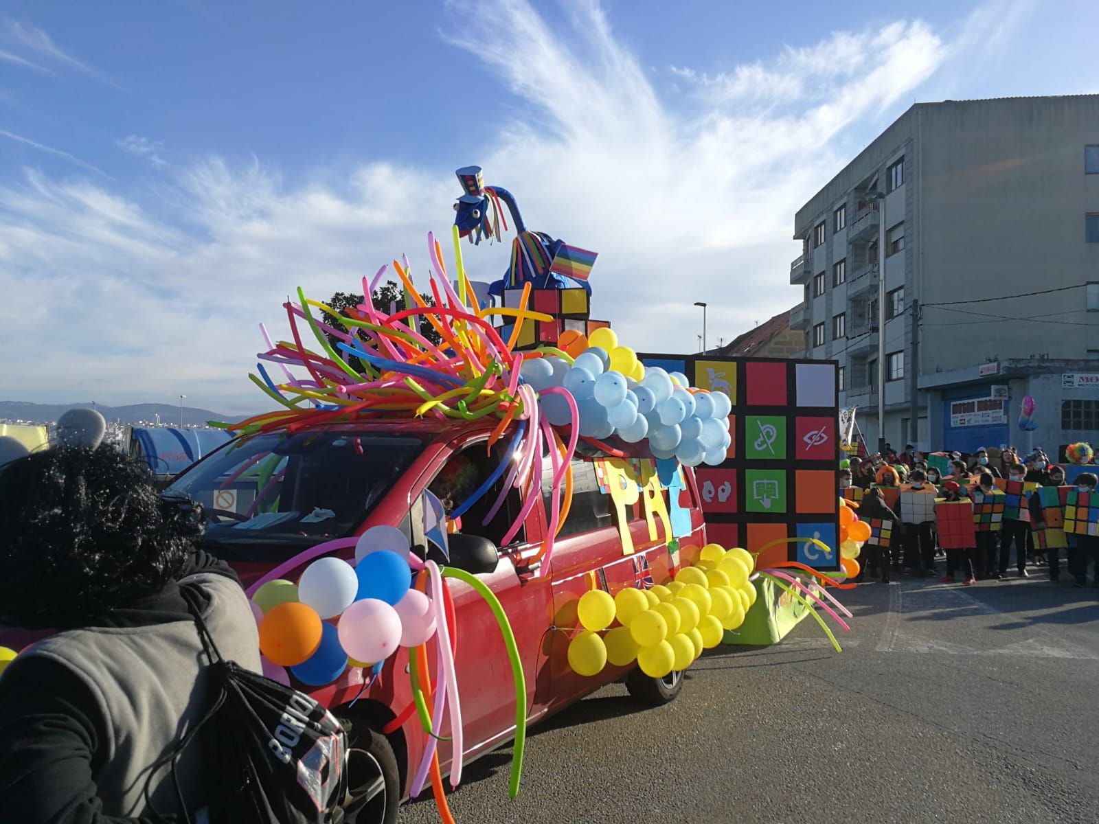 Moaña despide el Entroido con el tradicional "Enterro da Xoubiña"