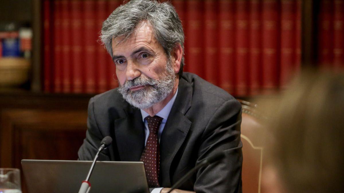 Carlos Lesmes, presidente del Consejo General del Poder Judicial (CGPJ).