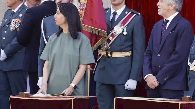 La directora de la Guàrdia Civil, Mercedes González. |  JAVIER LIZÓN / EFE