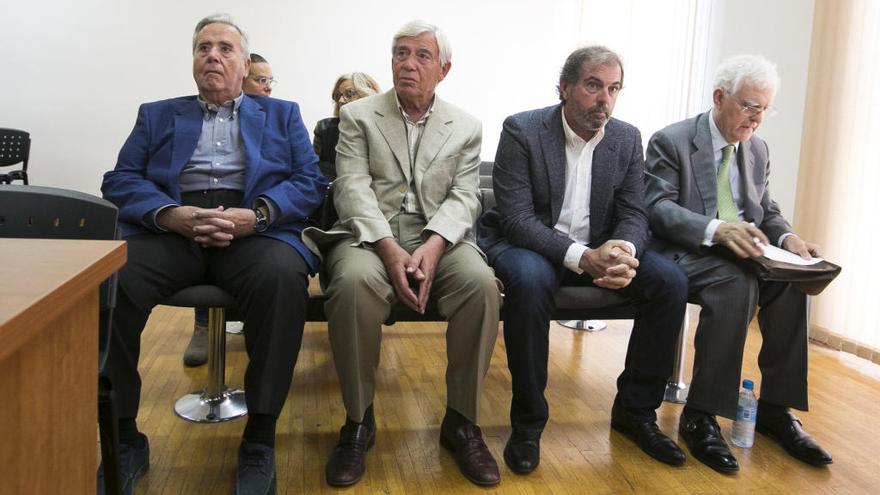Juicio por fraude fiscal a Luis Diaz Alperi, Antonio Solana, Javier Palacio y Antonio Moreno