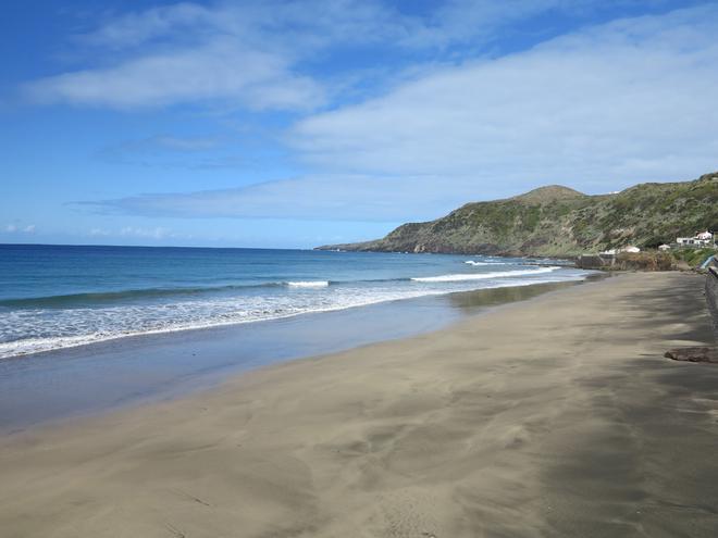 Farmosa Beach, en la isla Santa María (Azores)