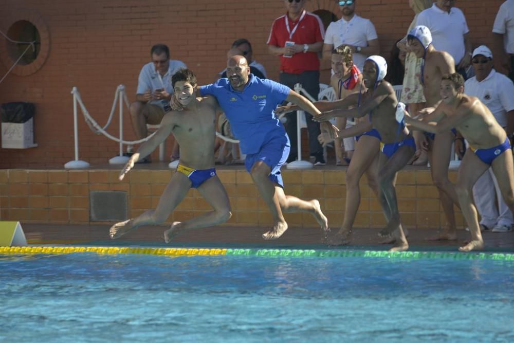 Campeonato de España Cadete de waterpolo en Murcia Parque: Barcelona-Barceloneta