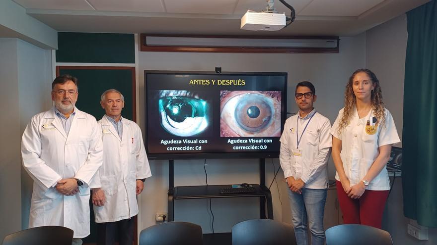 Implante de iris artificial en el Hospital Universitario Insular de Gran Canaria