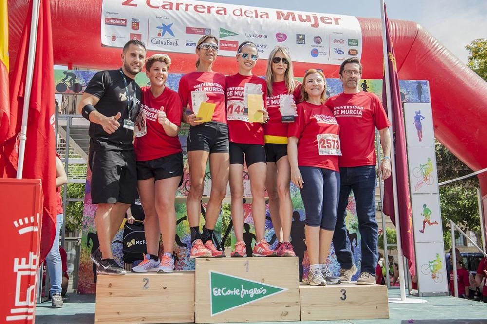 II Carrera de la Mujer: Entrega de premios