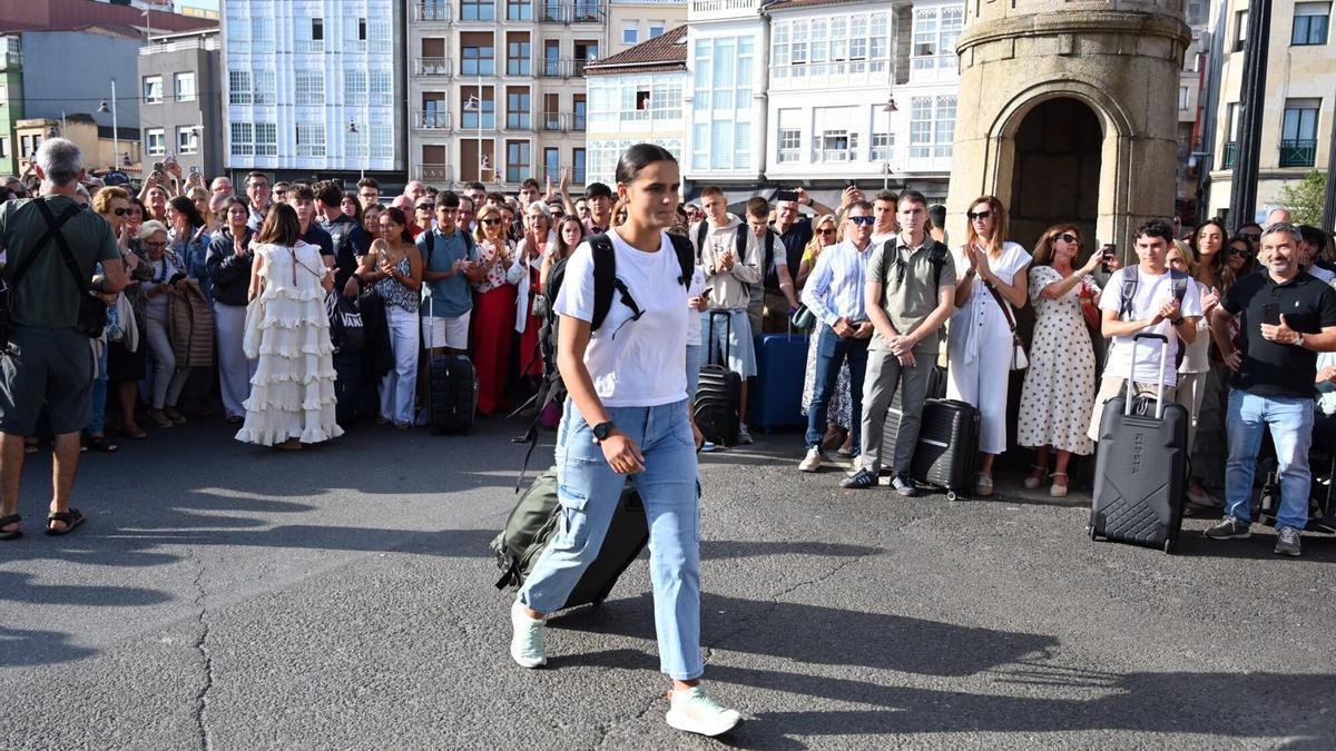 Imagen del ingreso de futuros alumnos el pasado año